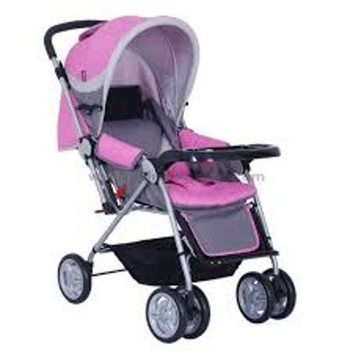 <p>baby stroller (Mex.) / cochecito de bebé (Mex.)</p>