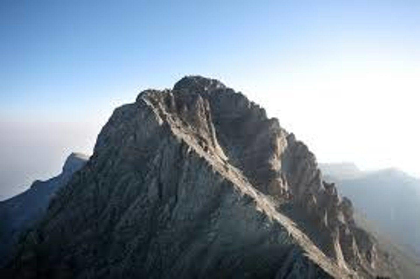 <p>the highest mountain in Greece, where the ancient Greeks believed many of their gods and goddesses lived</p>