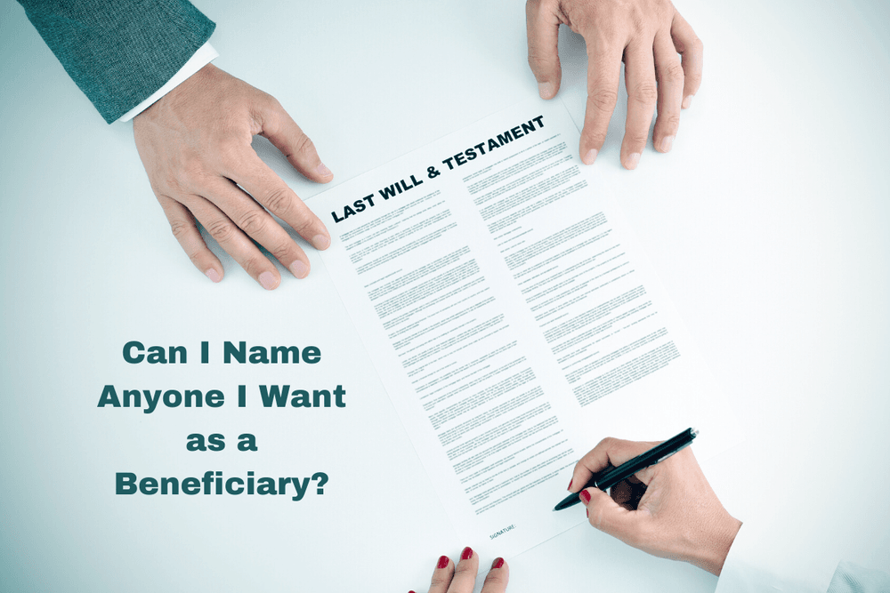 <p>Any person who receives something from a will or $ from a life insurance policy</p>