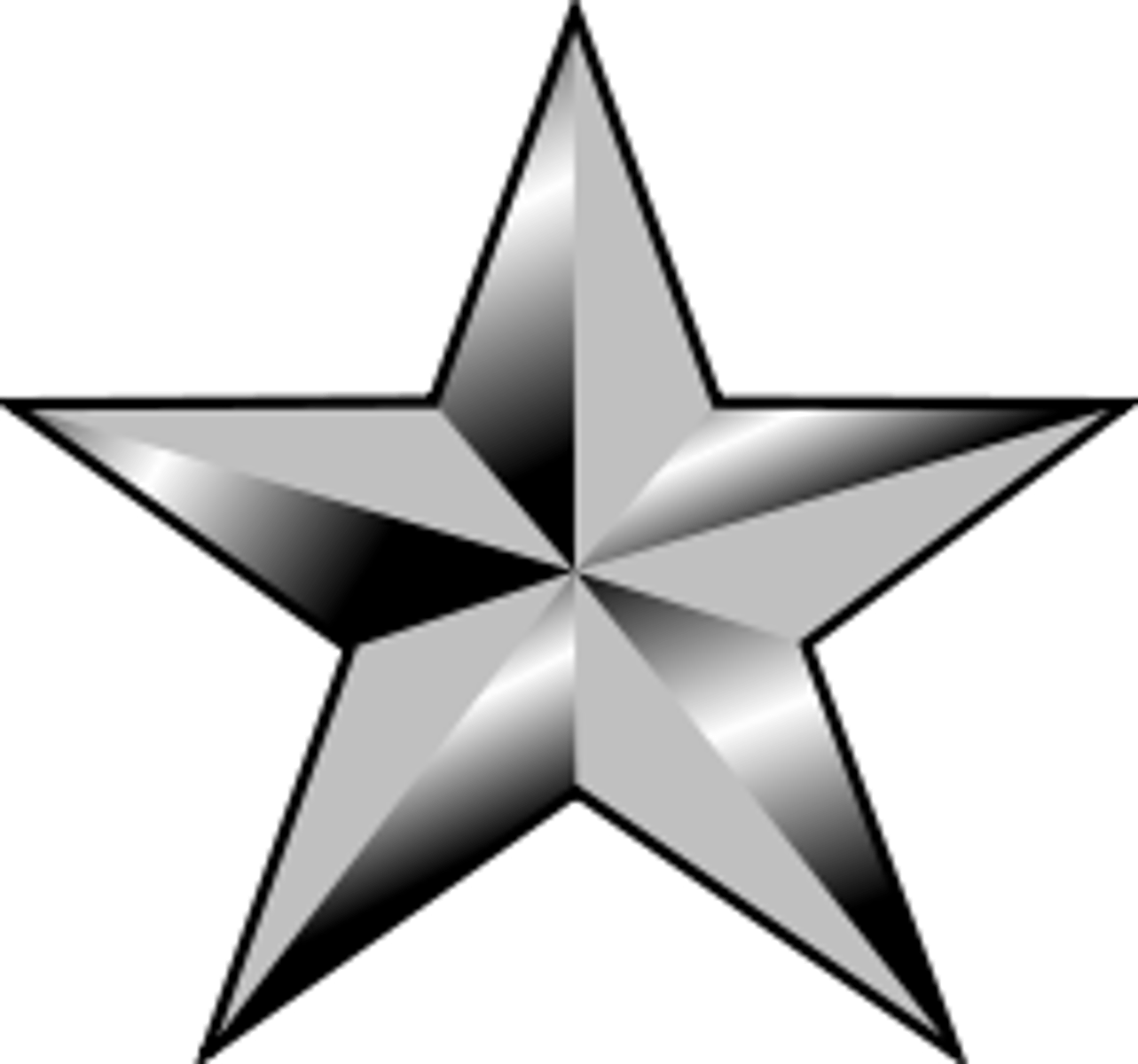 <p><span><span>Brigadier General - One silver star</span></span></p>