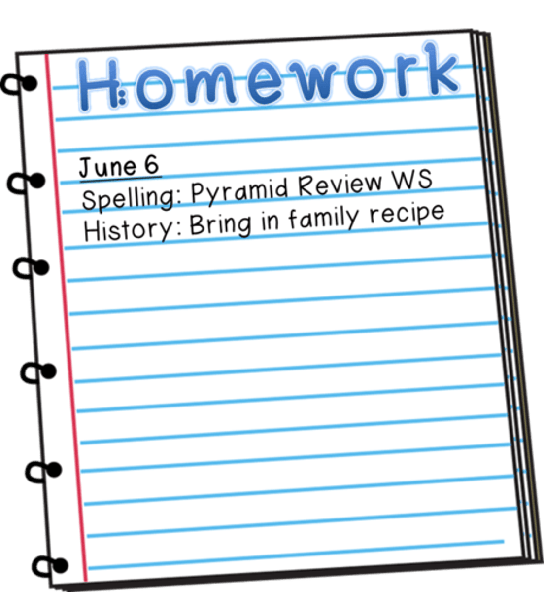 <p>zadanie, zadana praca</p>