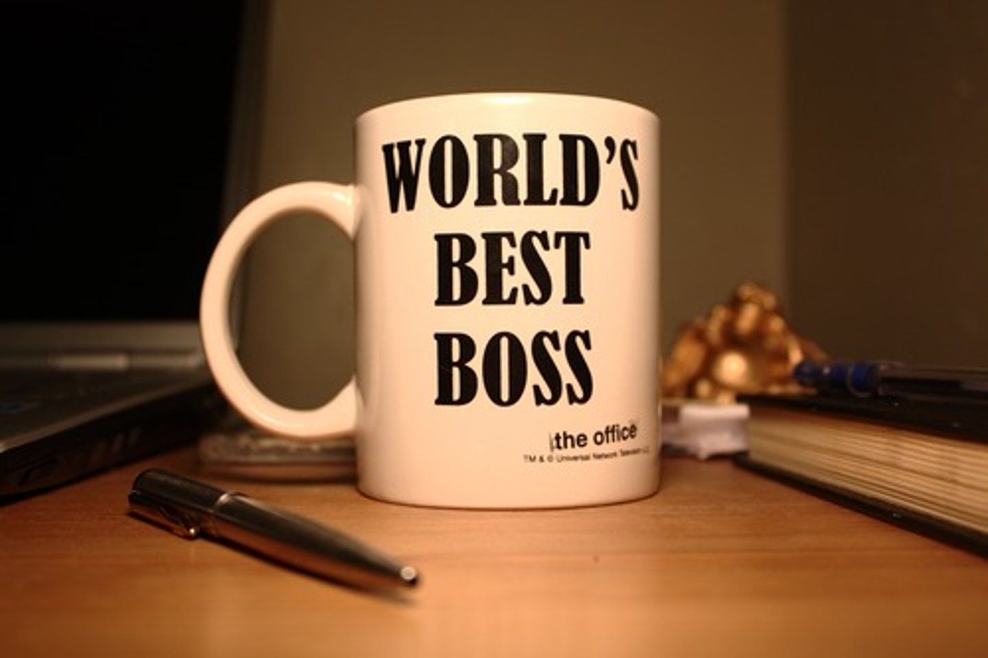 <p>a boss, an owner</p>