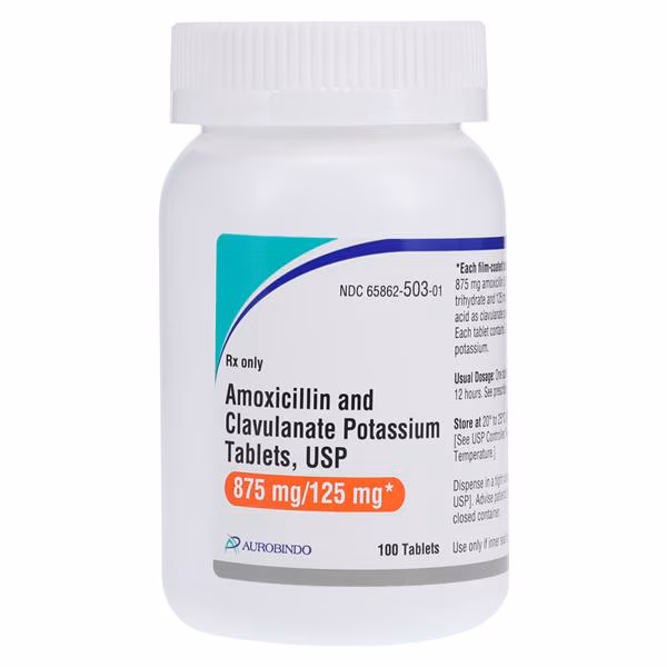 <p>Amoxicillin + Clavulanate</p>