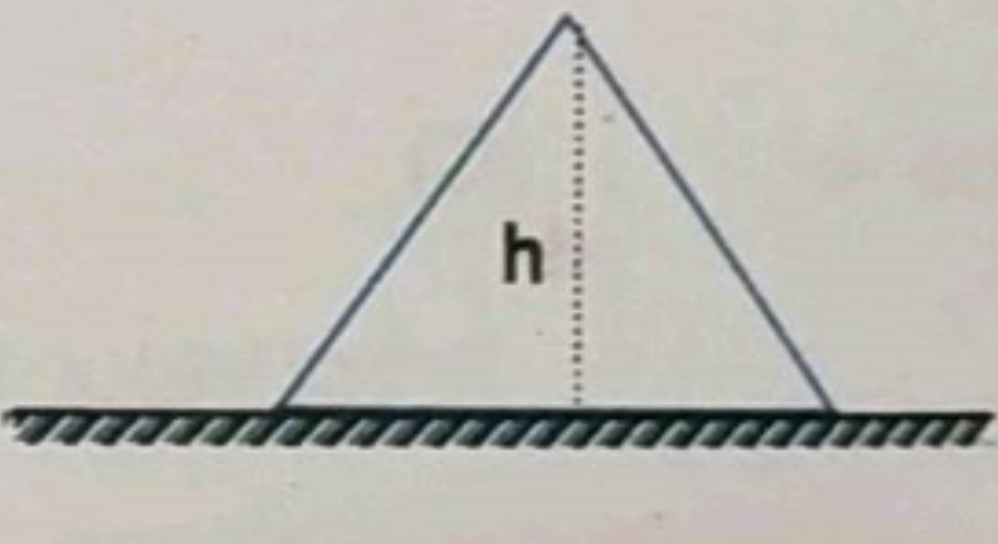 <p>M.O.I of a Triangluar Lamina (About It’s Base)</p>