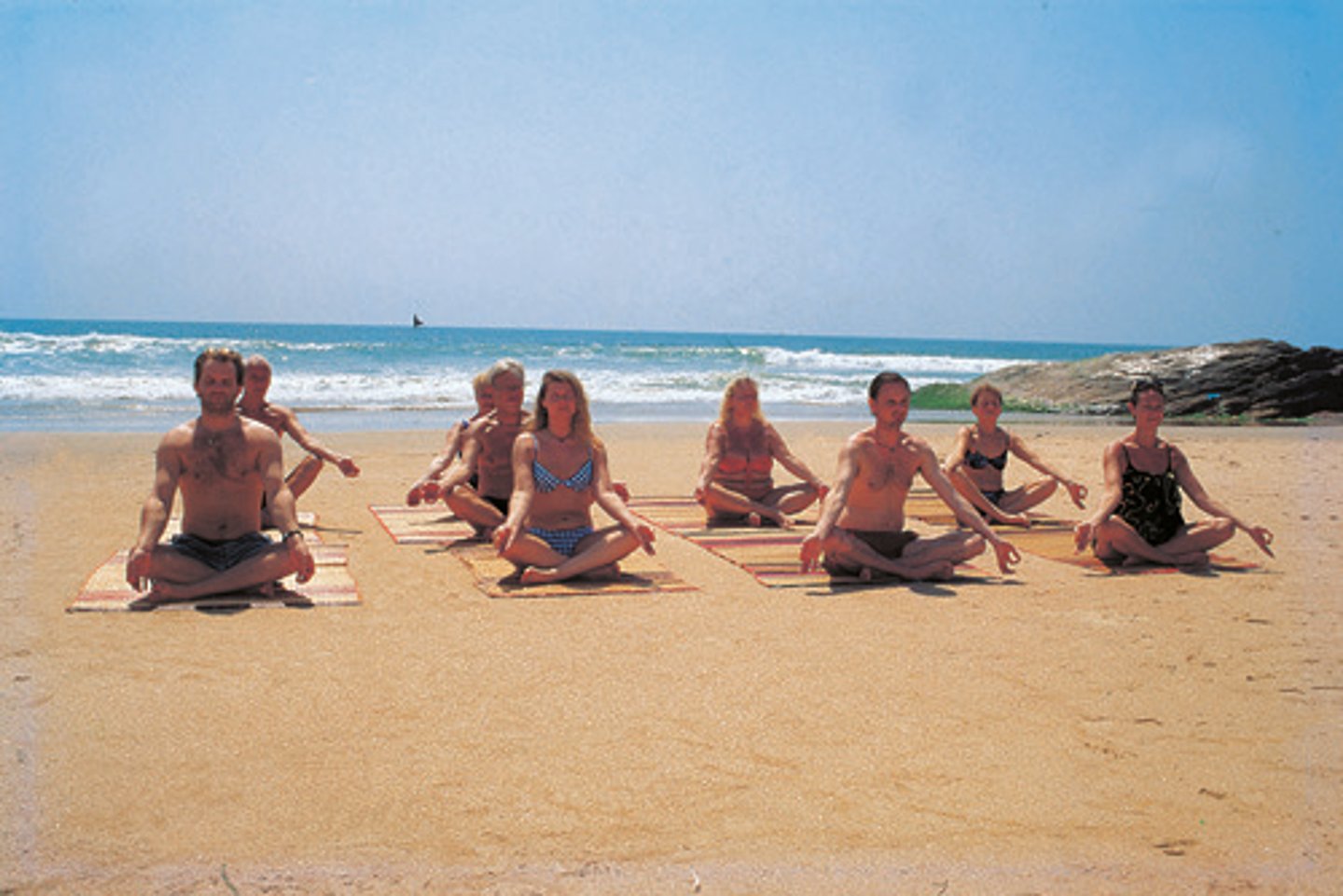 <p>They calm themselves down.</p>