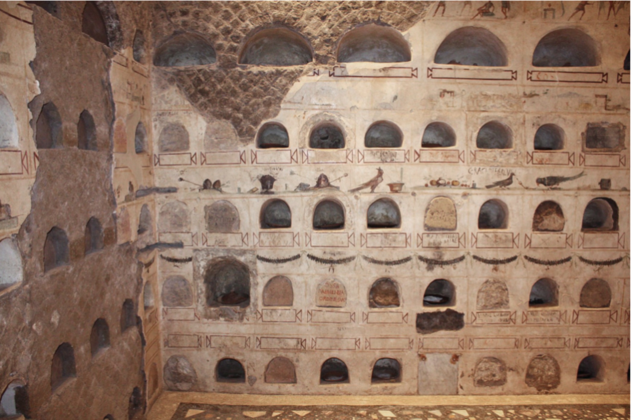 <p>Columbarium, Rome</p>
