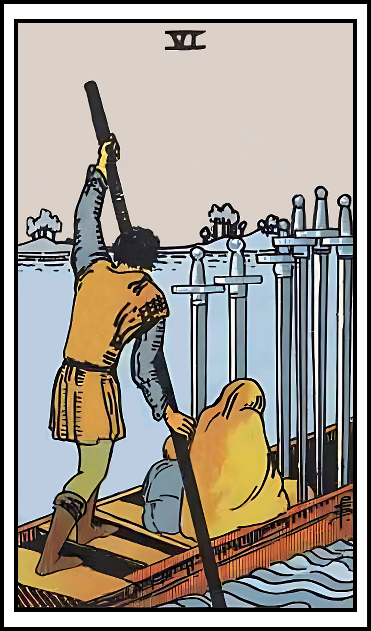 <p>6 of swords</p>