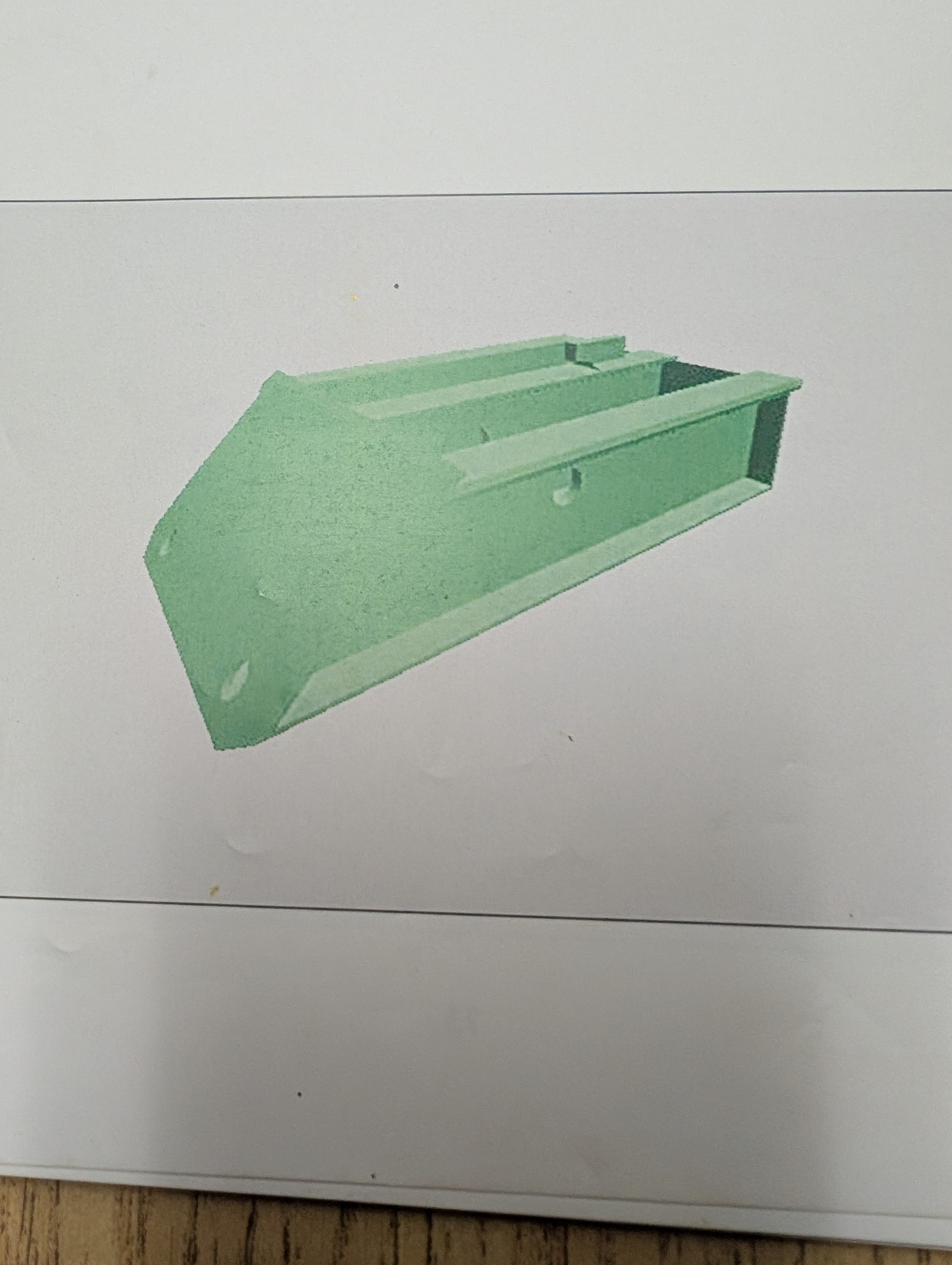 <p>Fixed roller beam support baseplate </p>