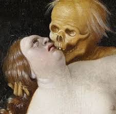 <ul><li><p>hans Baldung Grien</p></li><li><p>1520-5</p></li></ul><p></p>