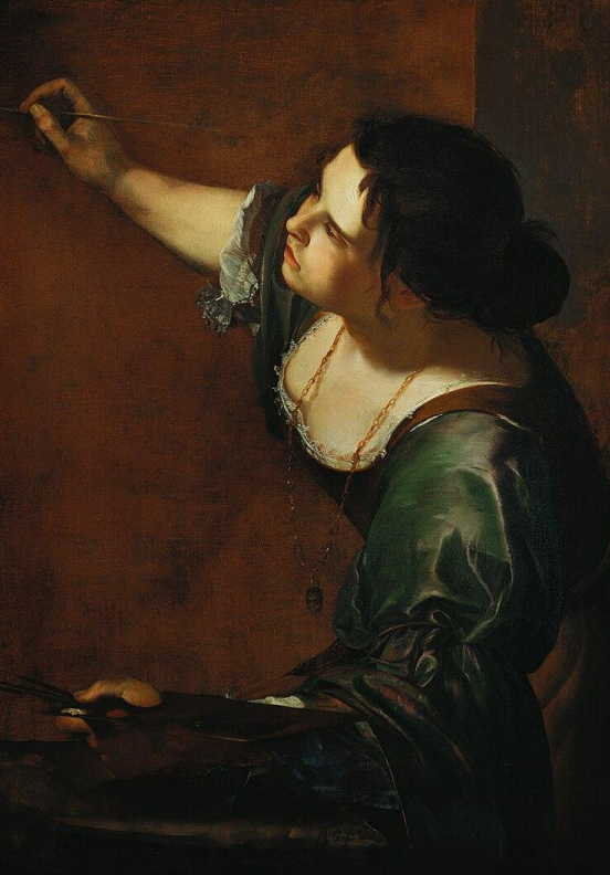<p><em>Self-Portrait as the Allegory of Painting </em>Artemisia Gentileschi 1638-39</p>