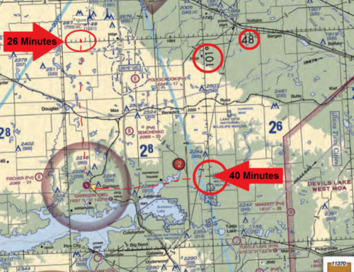 <p><span>(Refer to FAA-CT-8080-2H, Figure 21.) What airport is located approximately 47 (degrees) 40 (minutes) N latitude and 101 (degrees) 26 (minutes) W longitude?</span></p>