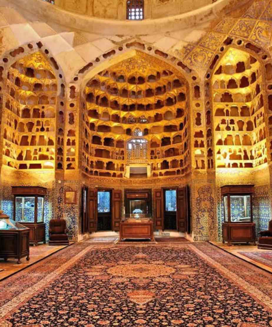 <p>Showcases the cultural significance of porcelain in Persian art and architecture. Underscores the influence of porcelain on various cultures beyond its country of origin, illustrating its widespread appeal and symbolic value across different regions.</p>