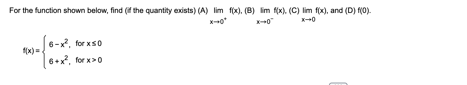 <p>A) Lim→0+</p>