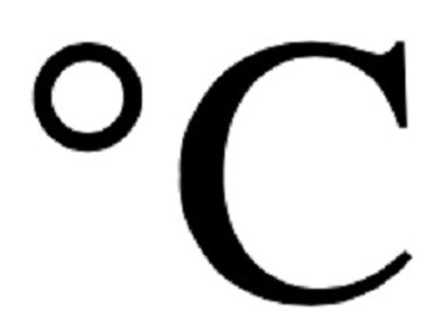 <p>độ C</p>