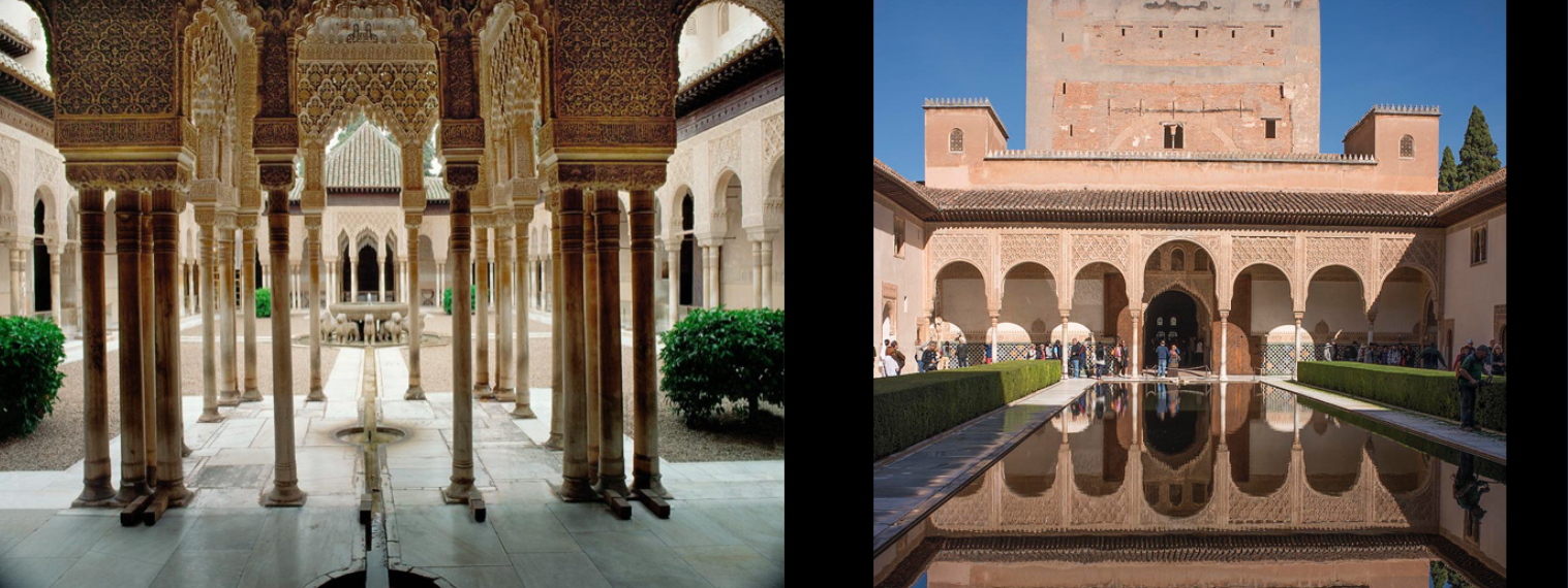 <p>Palace city of the Alhambra, Grenada, Spain 1315-1390</p>