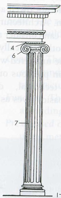 <p>The name of the Ancient Greek column shown below </p>