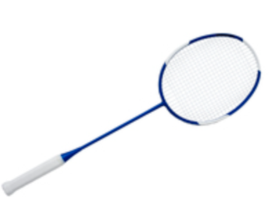 <p>(n) cây vợt tennis</p>