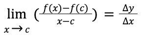 <p>take the limit of the difference quotient</p>