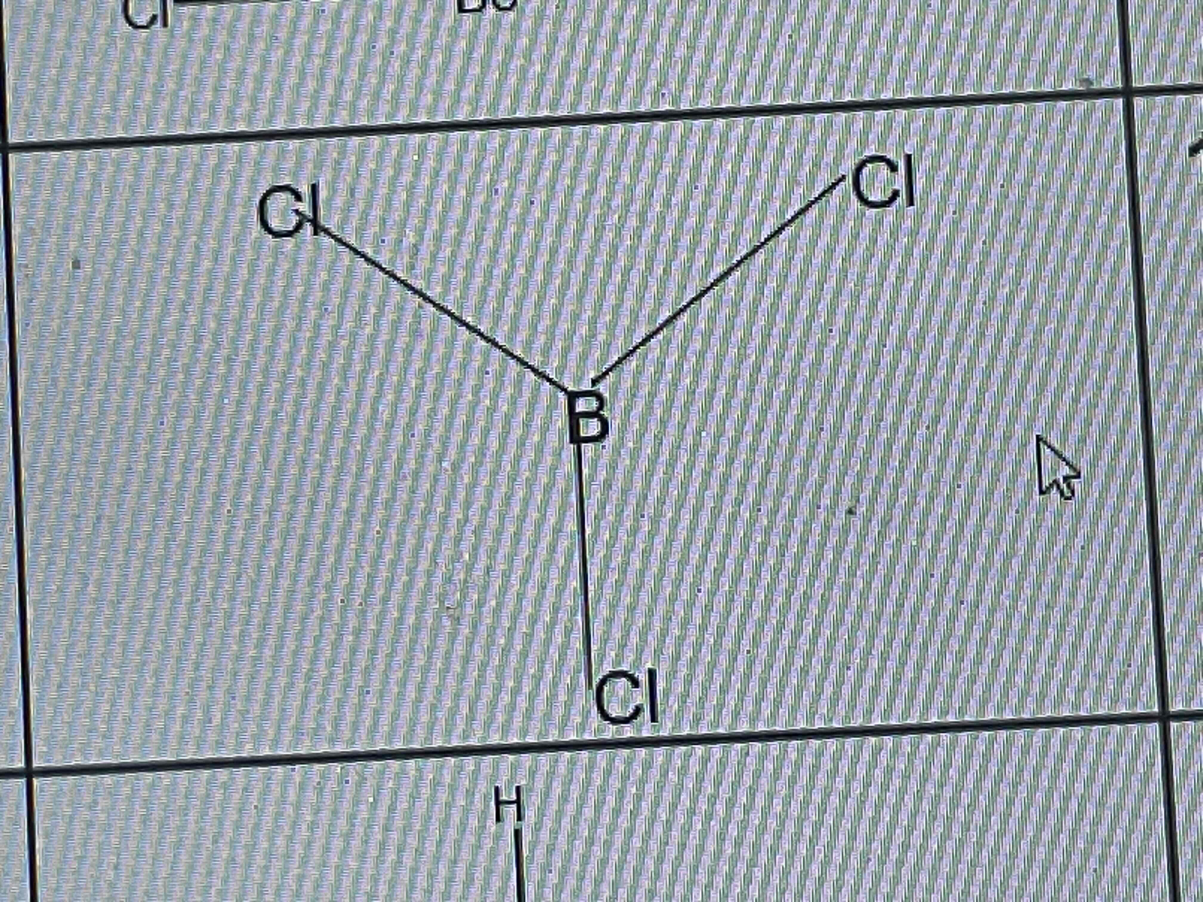 <p>No of bonding pairs = 3</p><p>No of lone pairs = 0</p><p>Bond angle = 120º</p><p>Examples = BF3, AlCl3, SO3, NO3[-] , CO3[2-]</p>