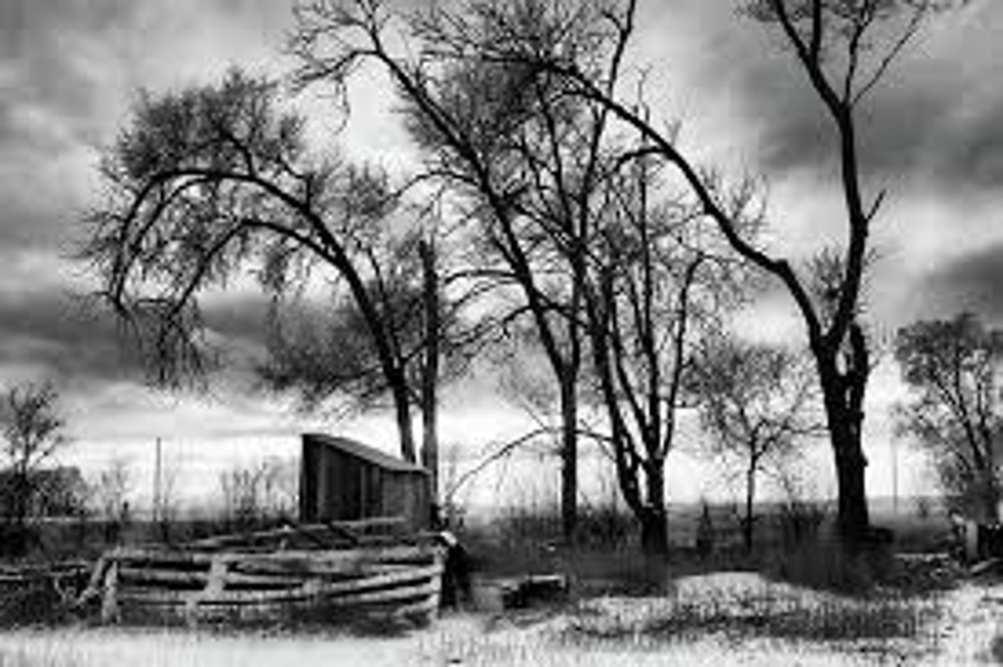 <p>(adj. ) depressing in character or appearance; lacking liveliness or charm</p>