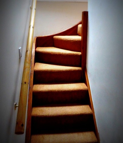 <p>las escaleras</p>