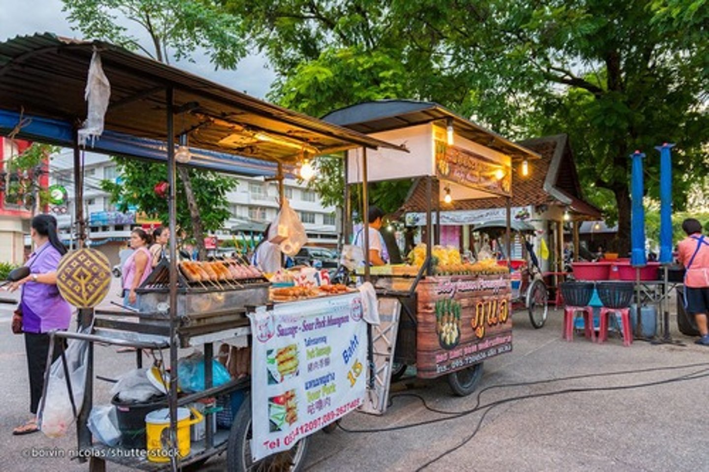 <p>(n): thức ăn đường phố</p>