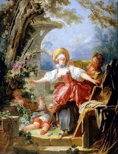 <p>Fragonard, Blind Man’s Bluff, 1750-52</p>