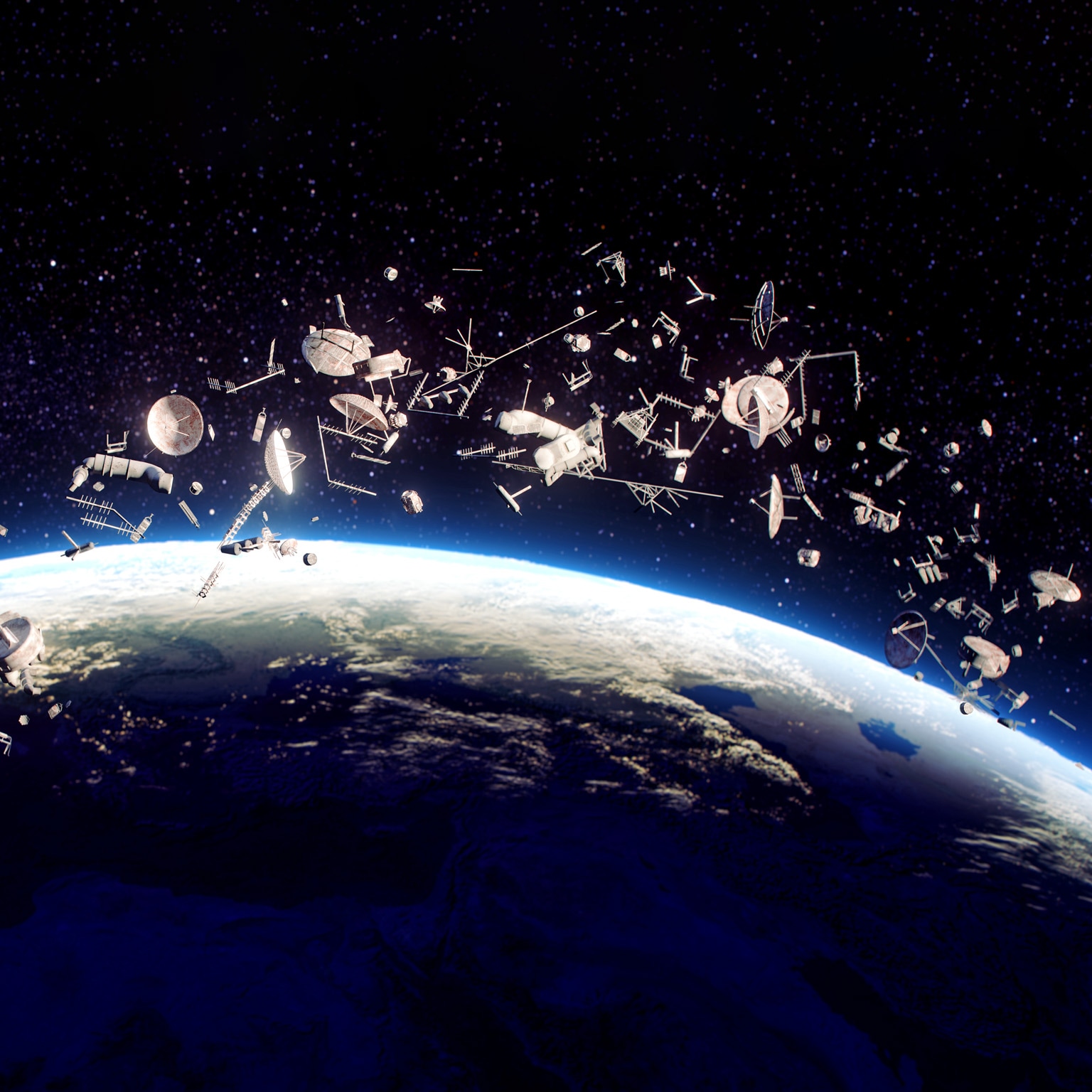 <p><strong>natural </strong>threats to satellites (3)</p>