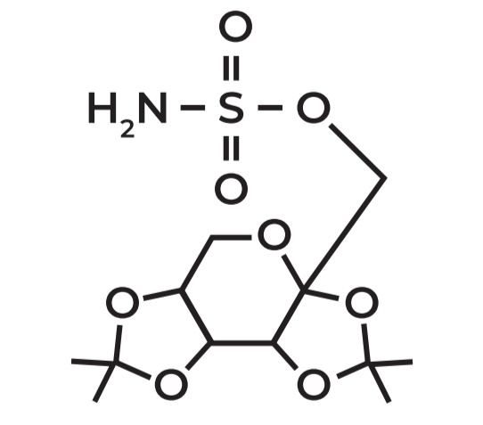 <p>Example: <strong>Topiramate</strong></p><ul><li><p>Sulfamate-substituted monosaccharide</p></li><li><p>Derived from <strong>D-fructose</strong></p></li></ul><p>Use: <strong>ANTI EPILEPTIC agent </strong></p>