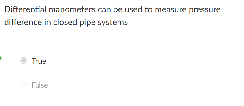 <p>differential manometers can be used</p>