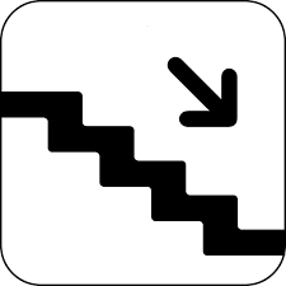 <p>The old man went down the stairs.</p>