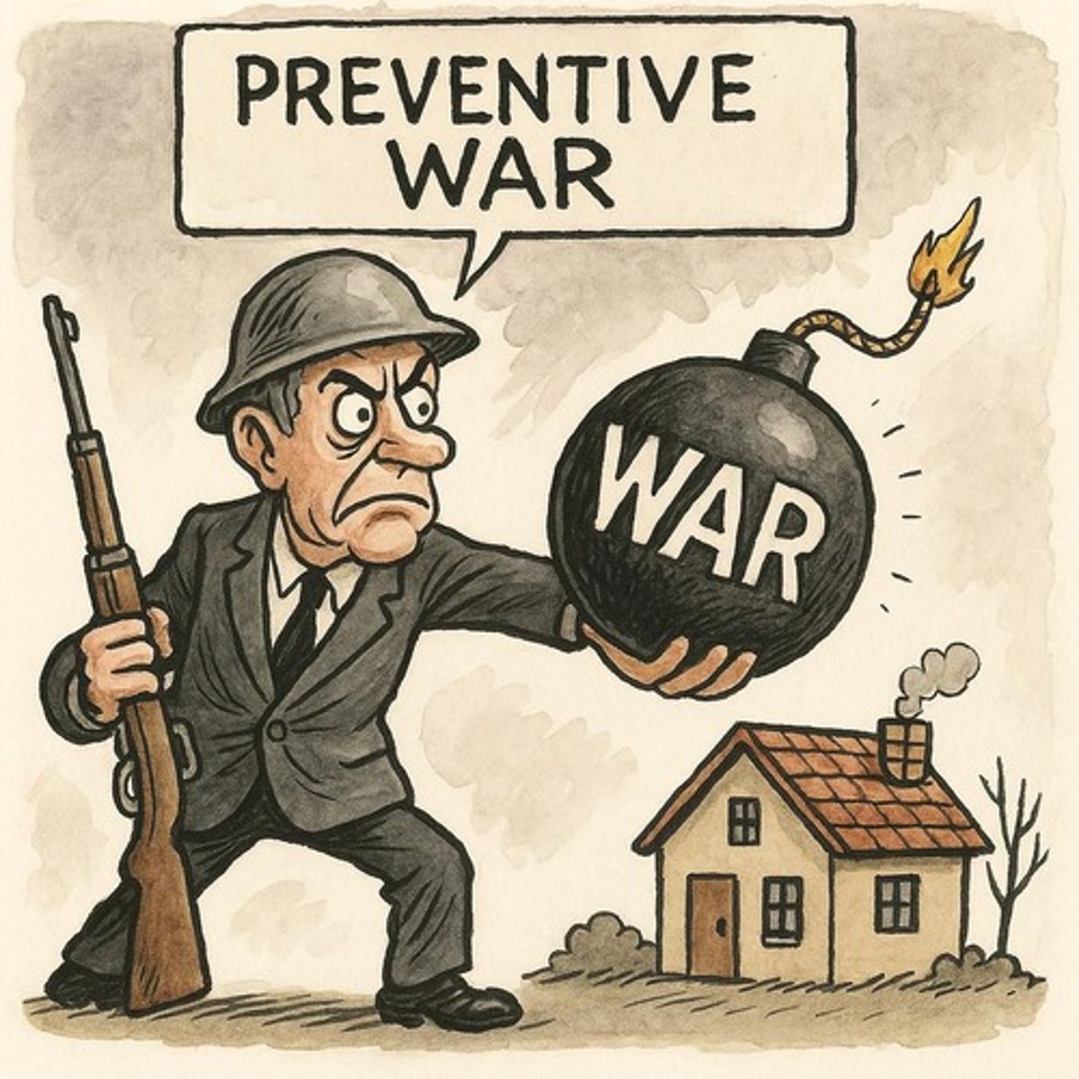 <p>The U.S. invasion of Iraq in 2003 based on the mistaken belief that Saddam Hussein possessed weapons of mass destruction.</p>