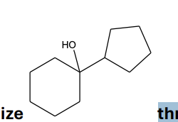 <p>Your task is to synthesize through a Grignard synthesis. Which pairs of compounds listed below would you choose as starting materials?</p>