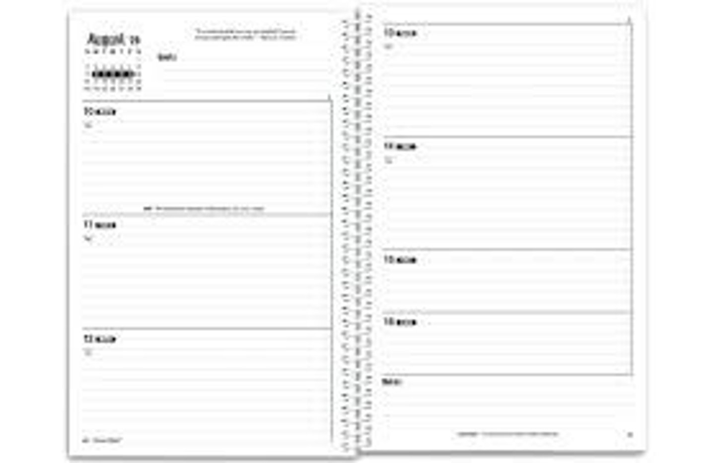 <p>agenda planner</p>