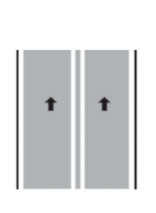 <p>double side by side solid - white</p>
