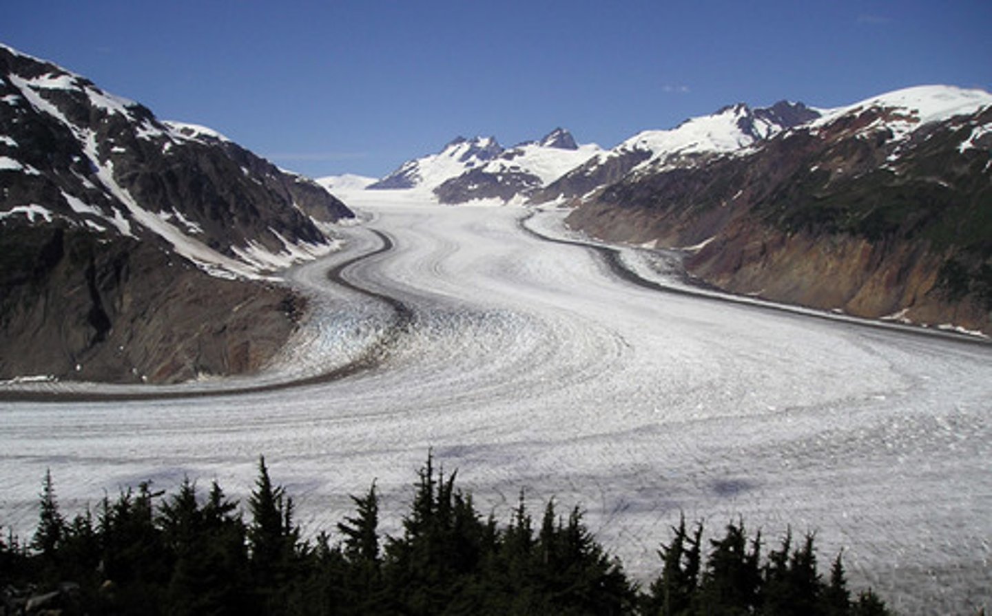 <p>The process of the building up of glaciers or ice sheets.</p>