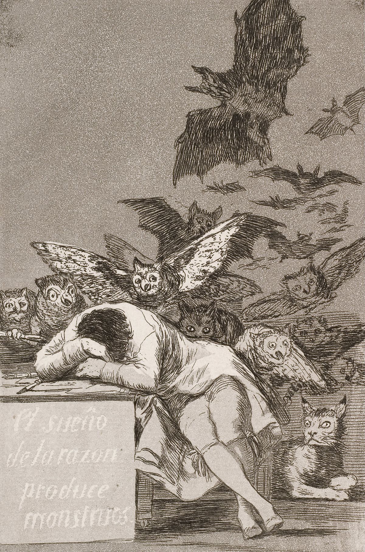 <p>the sleep of reason produces monsters, spain</p>