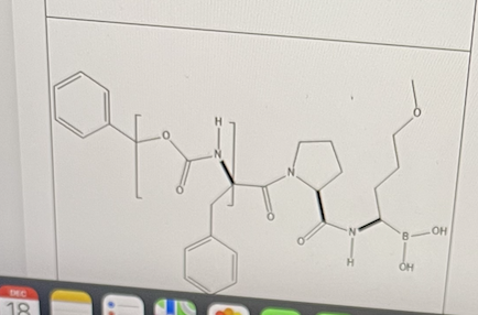 <p>Flovagatran is used to treat thrombosis.</p><p class="p1">Identify the functional group in the bracket.</p>