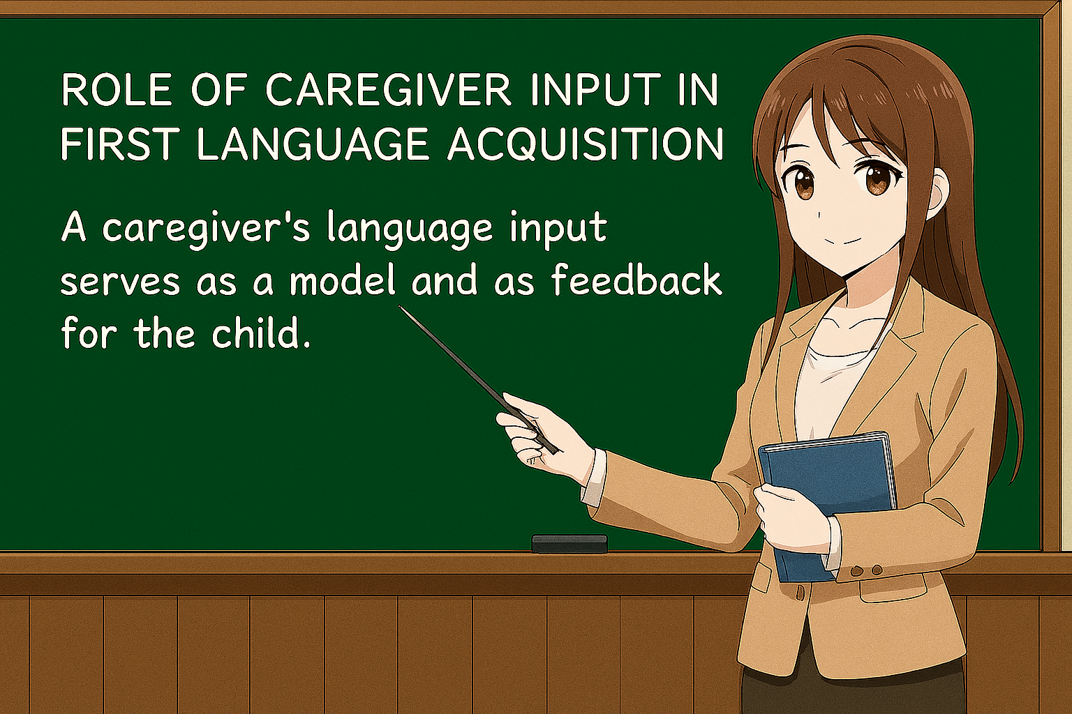 <p>Role of Caregiver Input in First Language Acquisition</p>