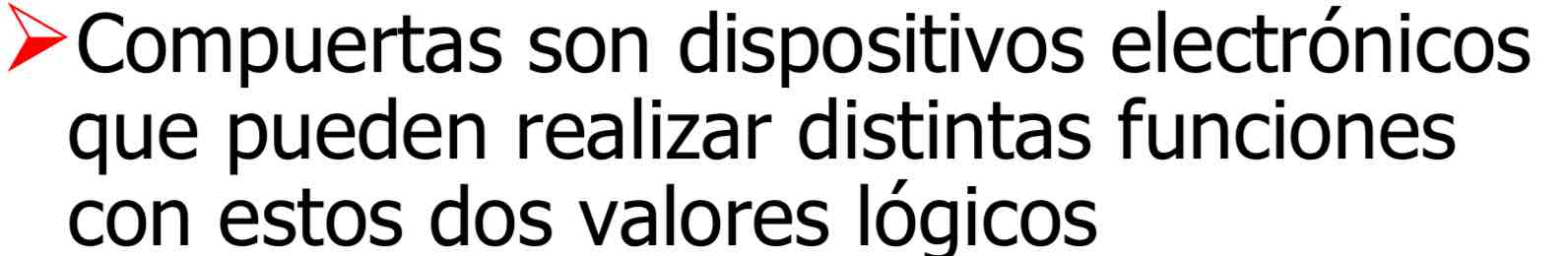 <p>Circuito eléctrónico que produce como señal de salida una operación booleana sencilla de las señales de entrada.</p>