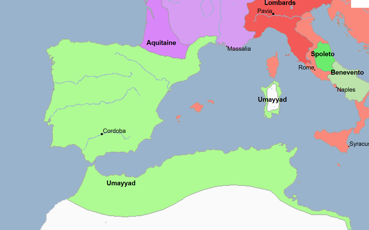 <p>711 - 1492 - Al-Andalus (All Facts) </p>