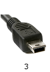 What USB connector type is shown?