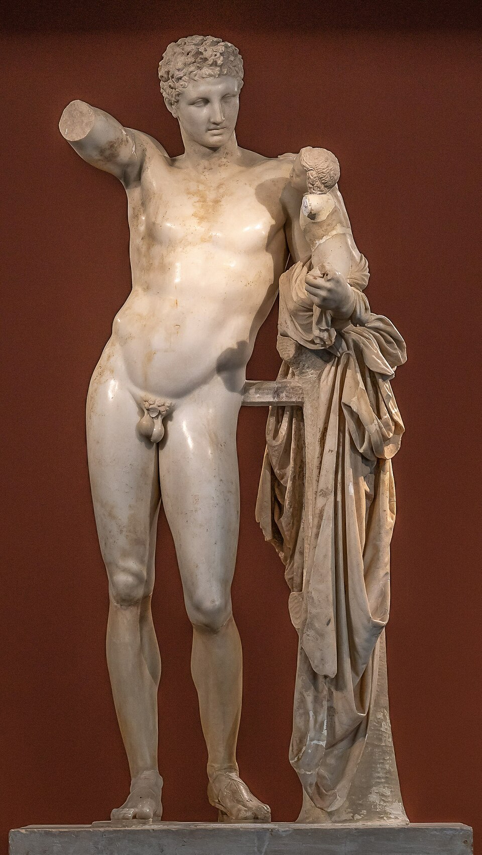 <p>Hermes and the Infant Dionysus</p>