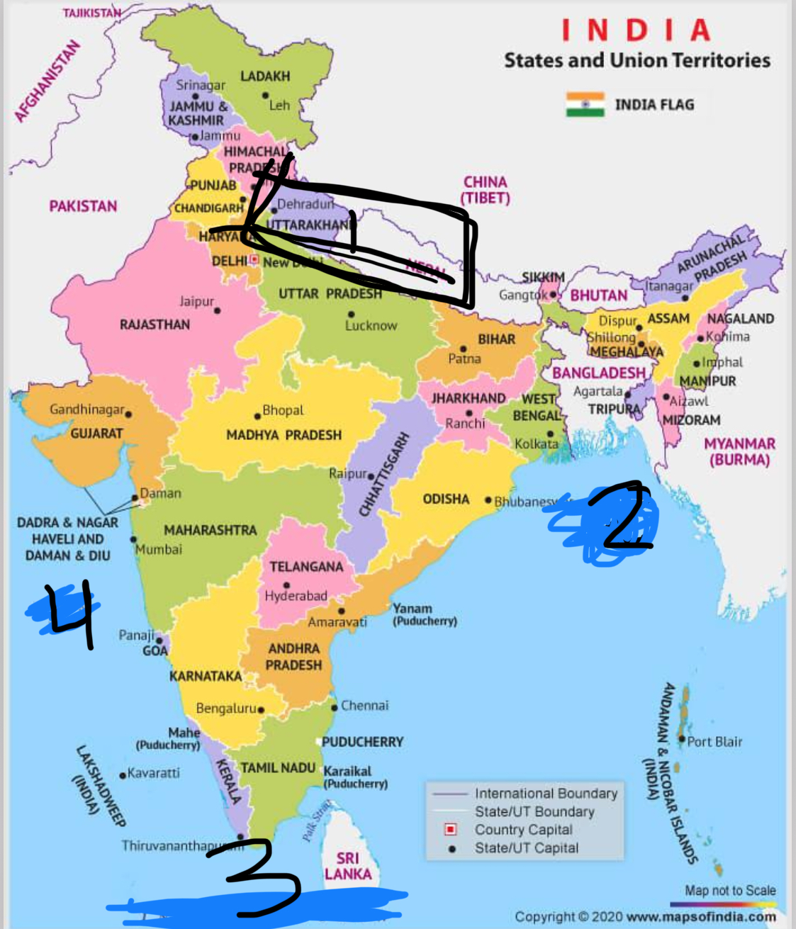 <p>Location of the Bay of Bengal</p>