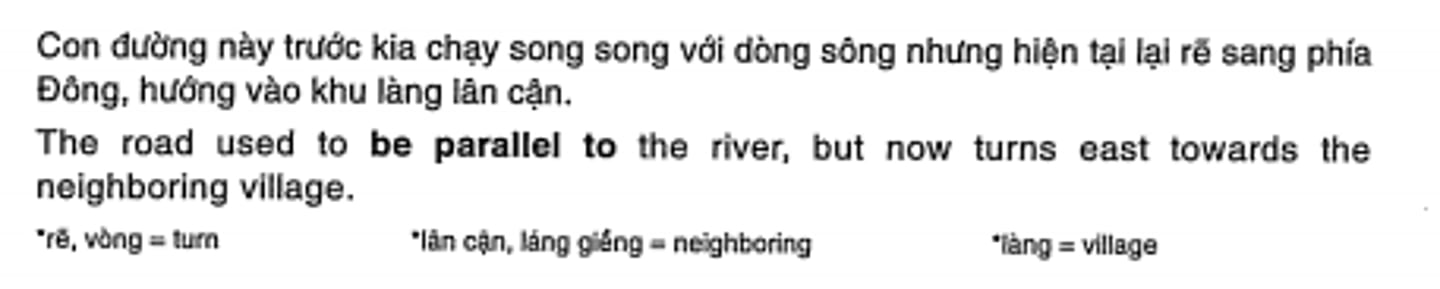 <p>A song song với B</p>