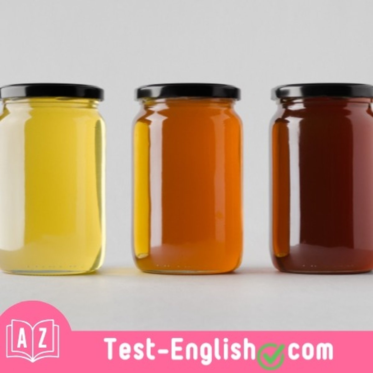 <p>I bought a _____ of honey from the supermarket.</p>