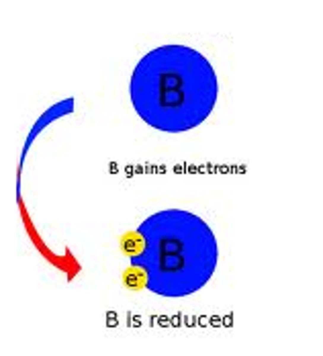 <p>Electron acceptor, it oxidizes the electron donor.</p>