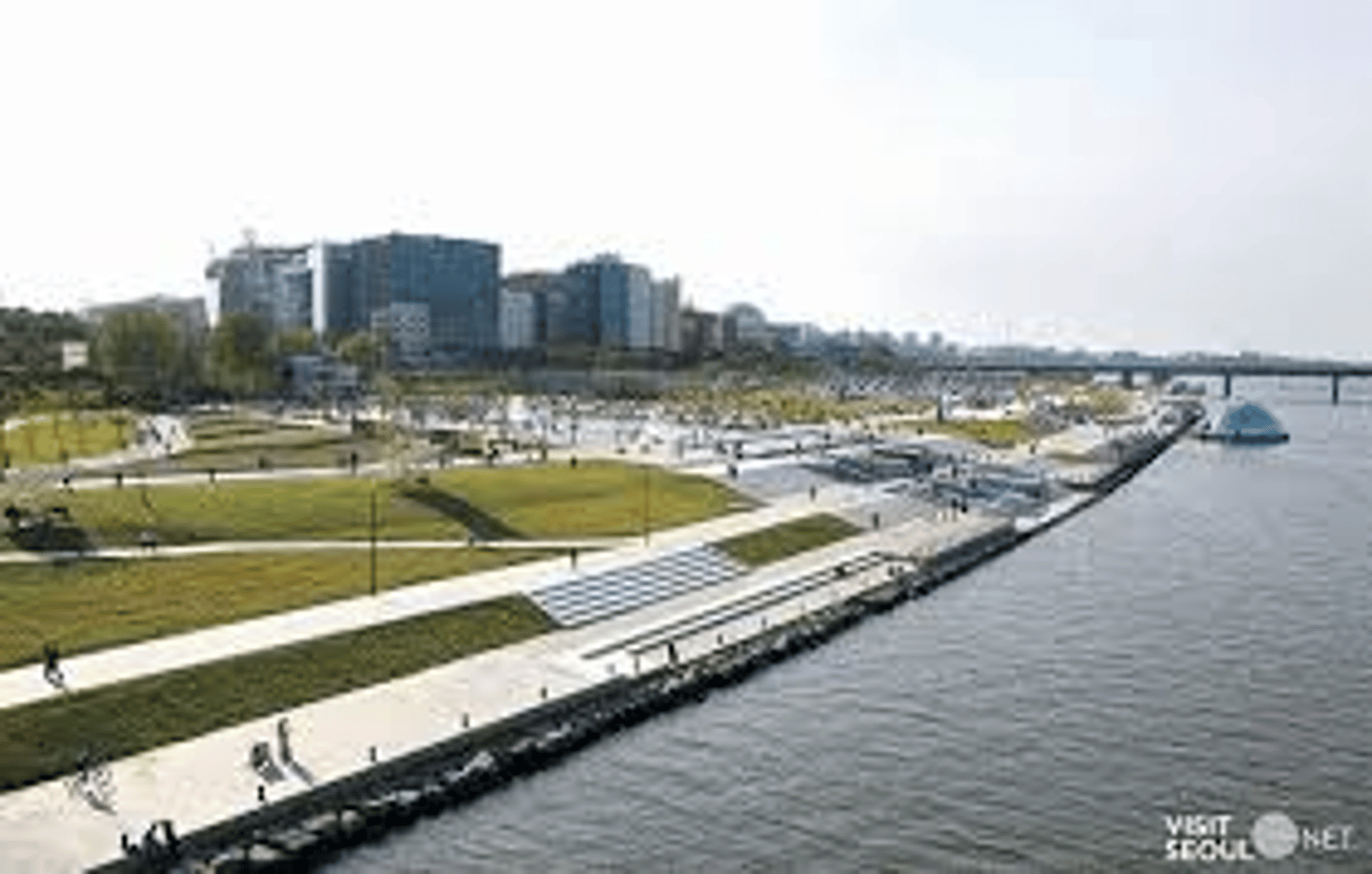 <p>Parque del río Han</p>