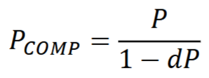 <p>The power of a lens <em>needed </em>to replace a given lens when changing the vertex distance</p>