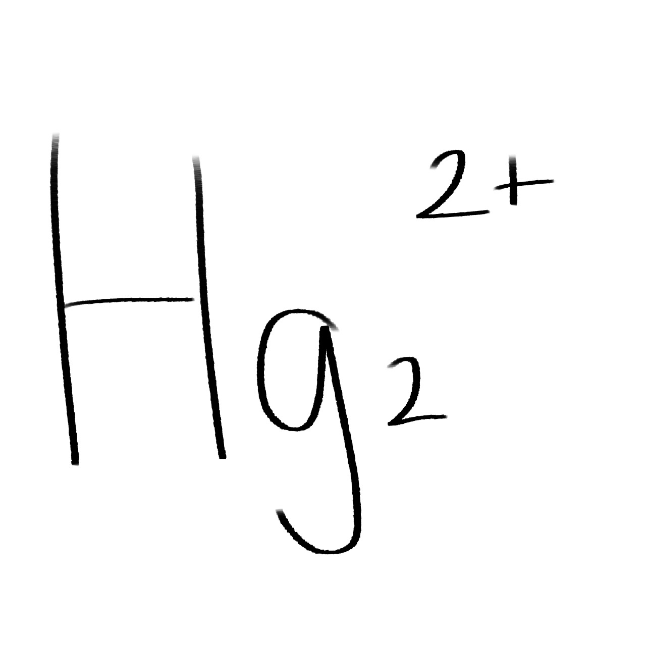 Hg2 2+